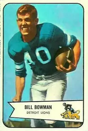 1954 Bowman #17 Bill Bowman