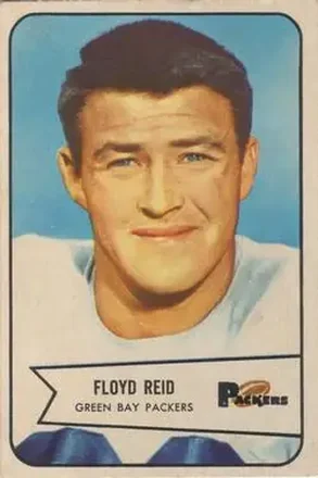 1954 Bowman #22 Floyd "Breezy" Reid