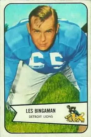 1954 Bowman #29 Les Bingaman