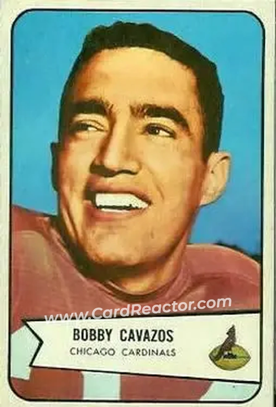 Front of Bobby Cavazos