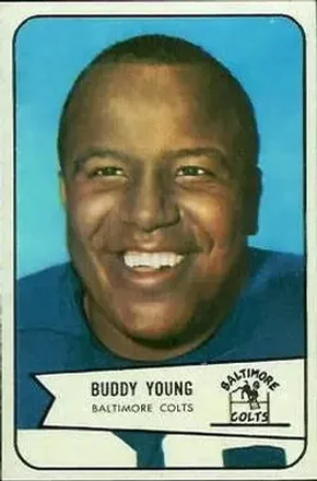 1954 Bowman #38 Claude Young