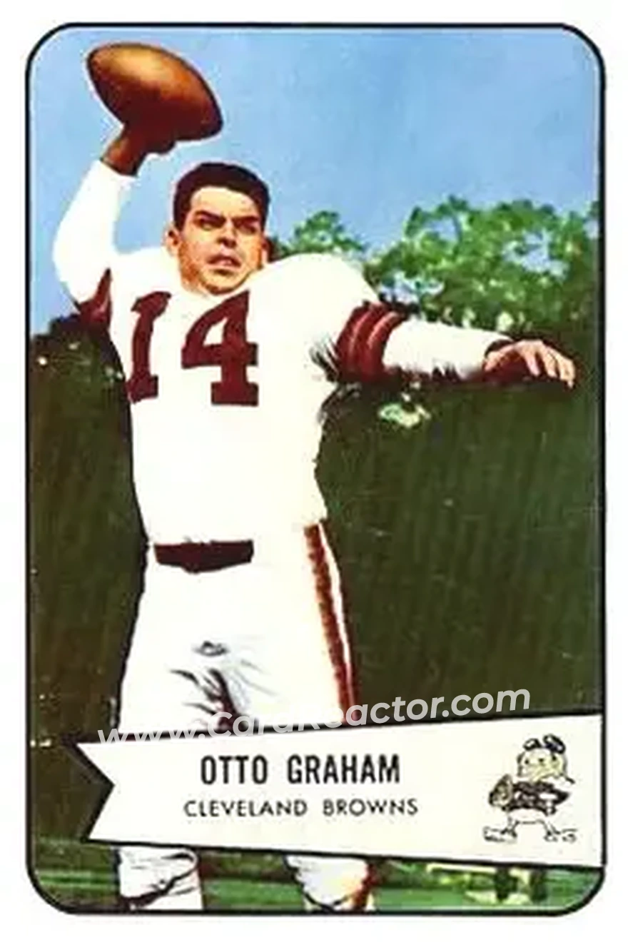 Front of Otto Graham