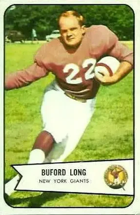 1954 Bowman #43 Buford Long