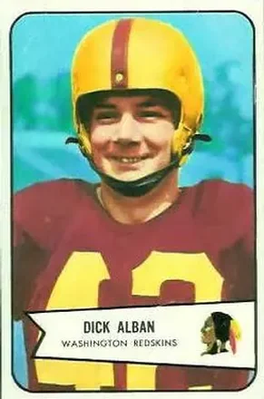 1954 Bowman #51 Dick Alban
