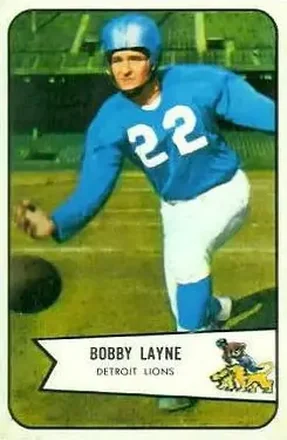 1954 Bowman #53 Bobby Layne