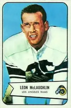 1954 Bowman #56 Leon McLaughlin