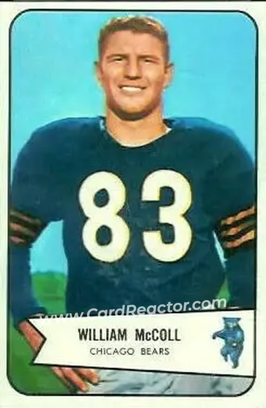 Front of Bill McColl