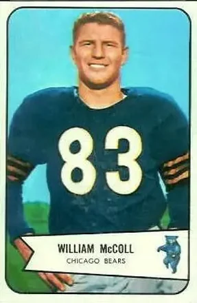 1954 Bowman #59 Bill McColl