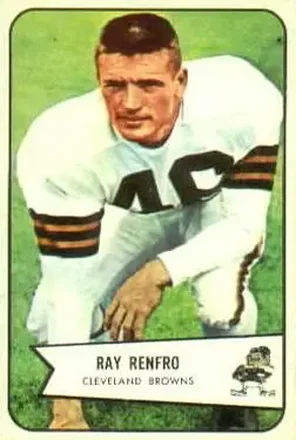 1954 Bowman #64 Ray Renfro