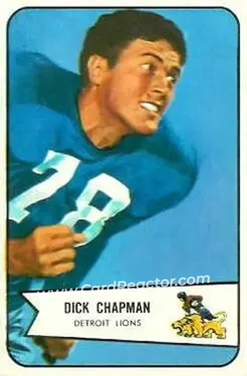 Front of Dick Chapman