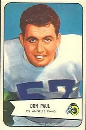 1954 Bowman #68 Don Paul