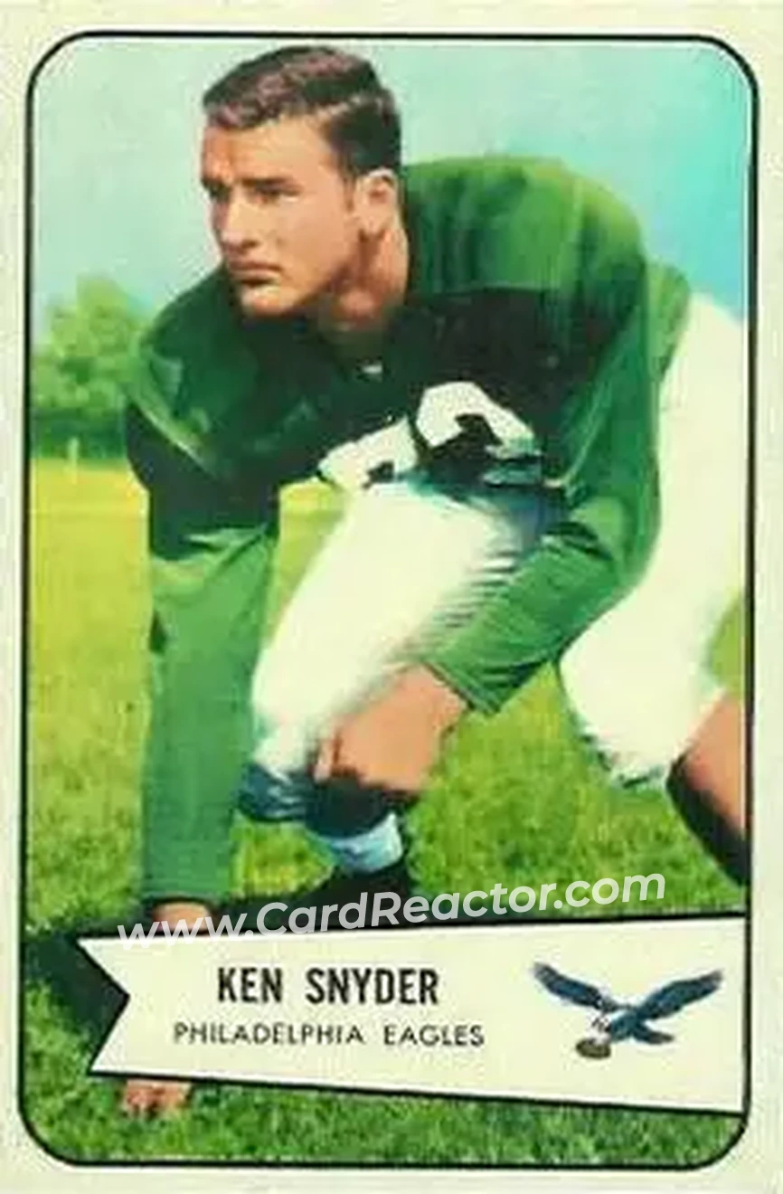 1954 Bowman #69 Ken Snyder
