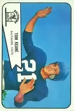 1954 Bowman #72 Tom Keane