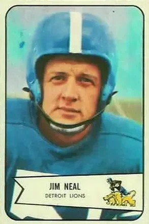 1954 Bowman #75 Jim Neal