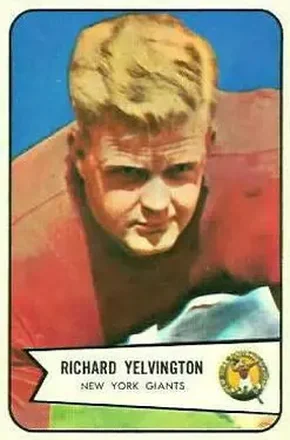 1954 Bowman #77 Richard Yelvington