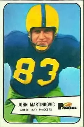 1954 Bowman #80 John Martinkovic