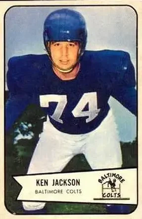 1954 Bowman #82 Ken Jackson