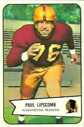 1954 Bowman #83 Paul Lipscomb
