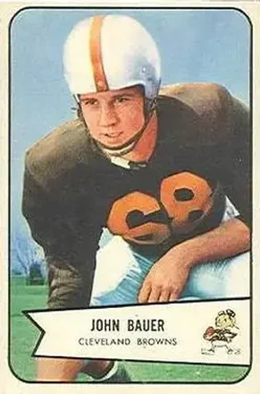 1954 Bowman #84 John Bauer
