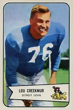 1954 Bowman #85 Lou Creekmur
