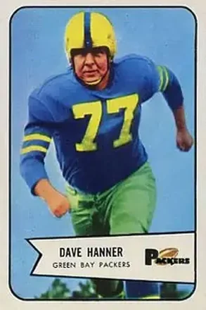1954 Bowman #88 Dave Hanner
