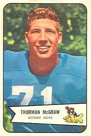 1954 Bowman #91 Thurman McGraw