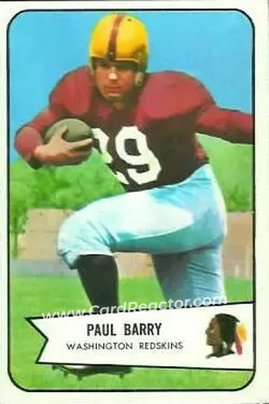 Front of Paul Barry