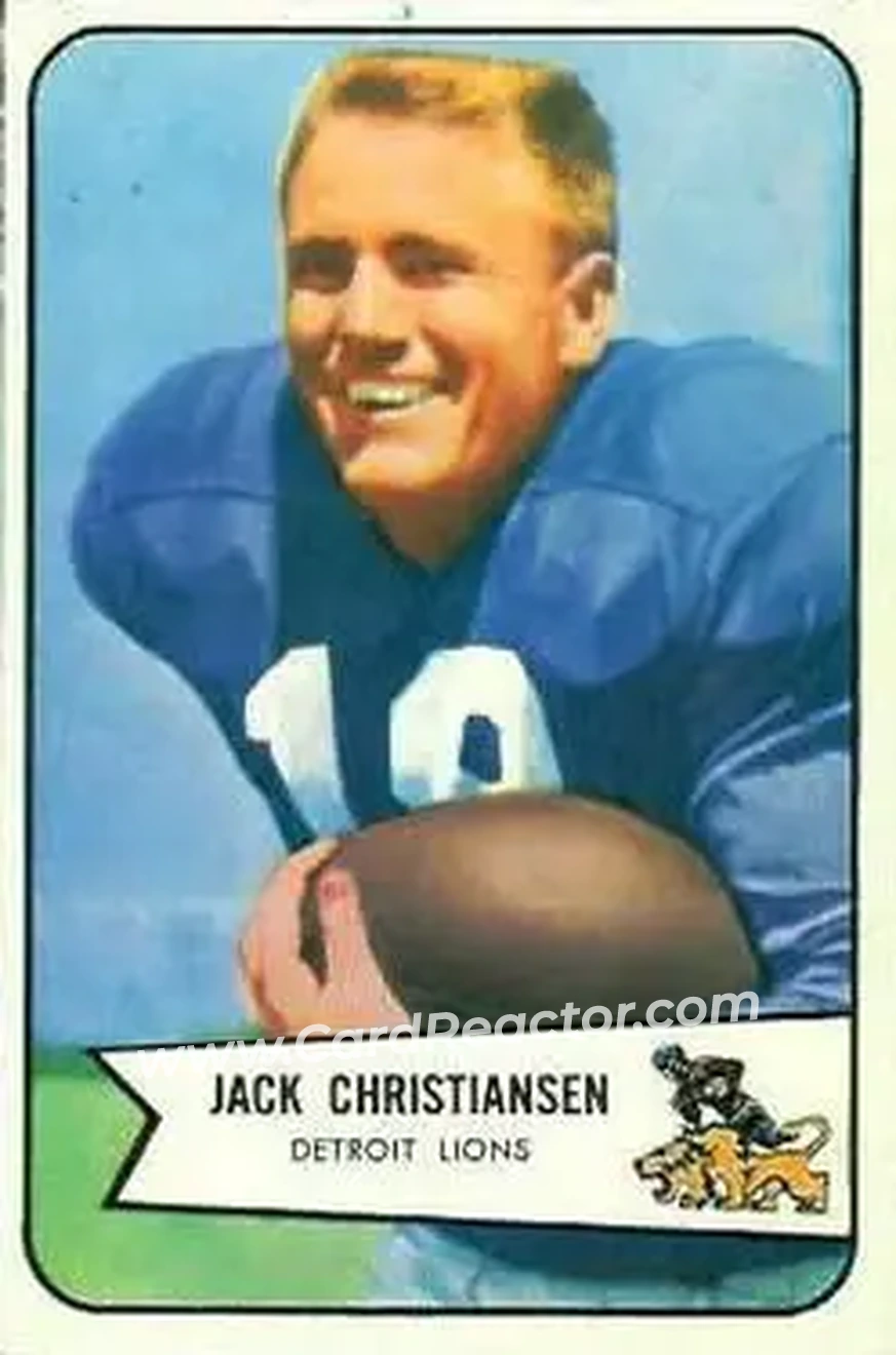 Front of Jack Christiansen
