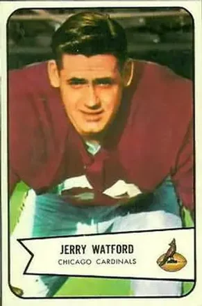 1954 Bowman #107 Jerry Watford
