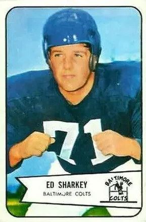 1954 Bowman #109 Ed Sharkey