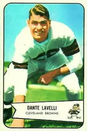 1954 Bowman #111 Dante Lavelli