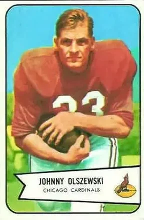 1954 Bowman #117 Johnny Olszewski