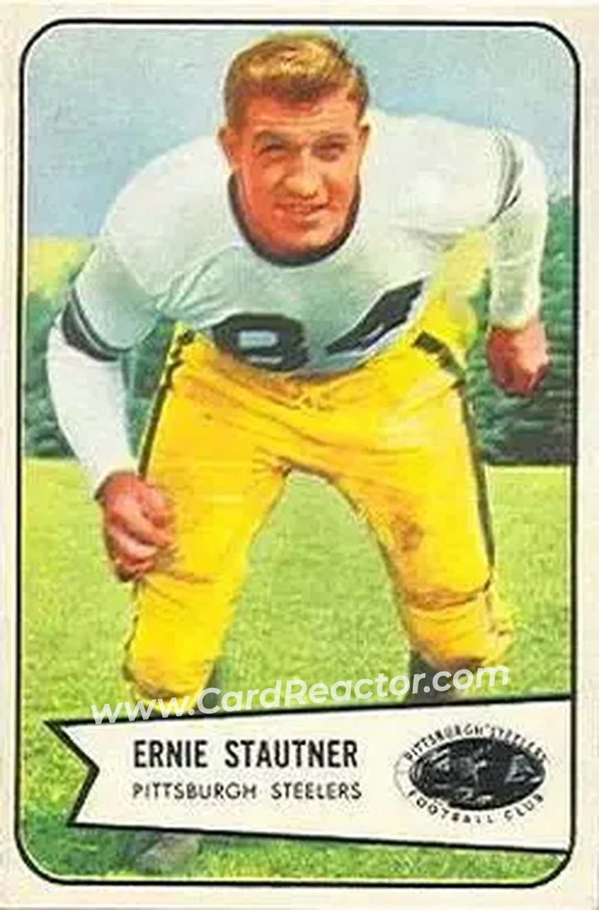 Front of Ernie Stautner