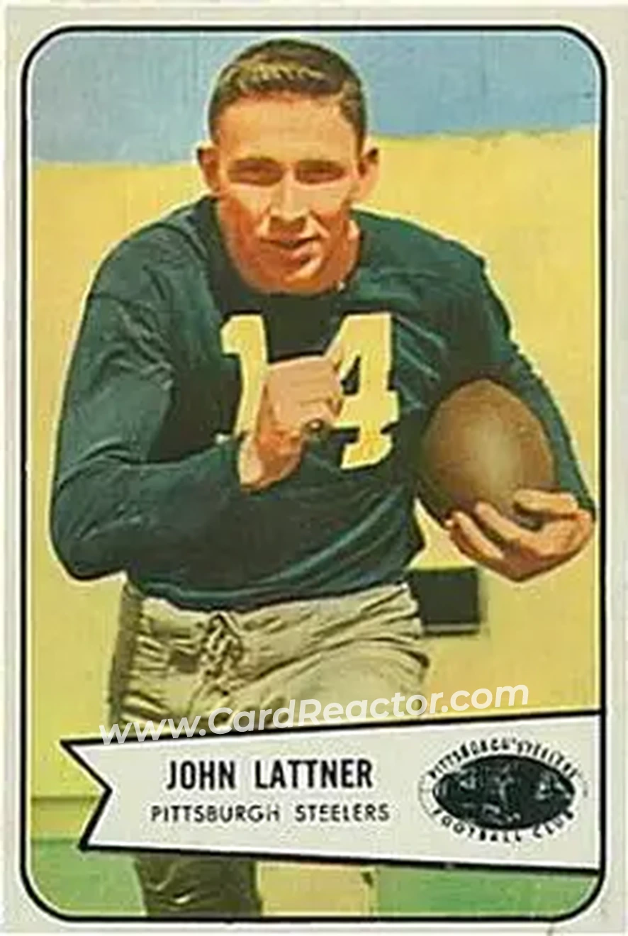Front of John Lattner