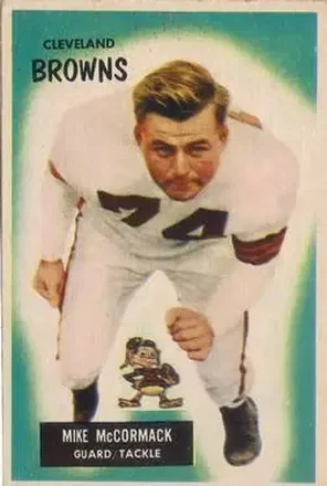 1955 Bowman #2 Mike McCormack