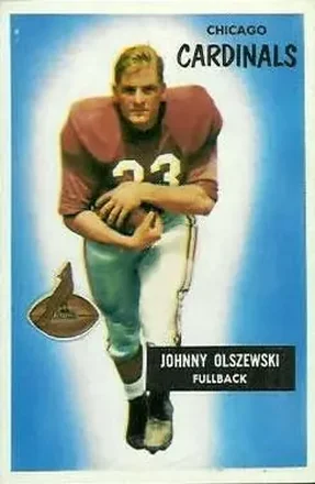 1955 Bowman #3 Johnny Olszewski
