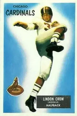 1955 Bowman #5 Lindon Crow