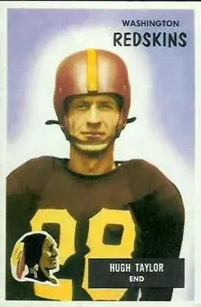 1955 Bowman #6 Hugh Taylor