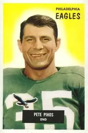1955 Bowman #10 Pete Pihos