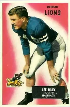 1955 Bowman #21 Lee Riley