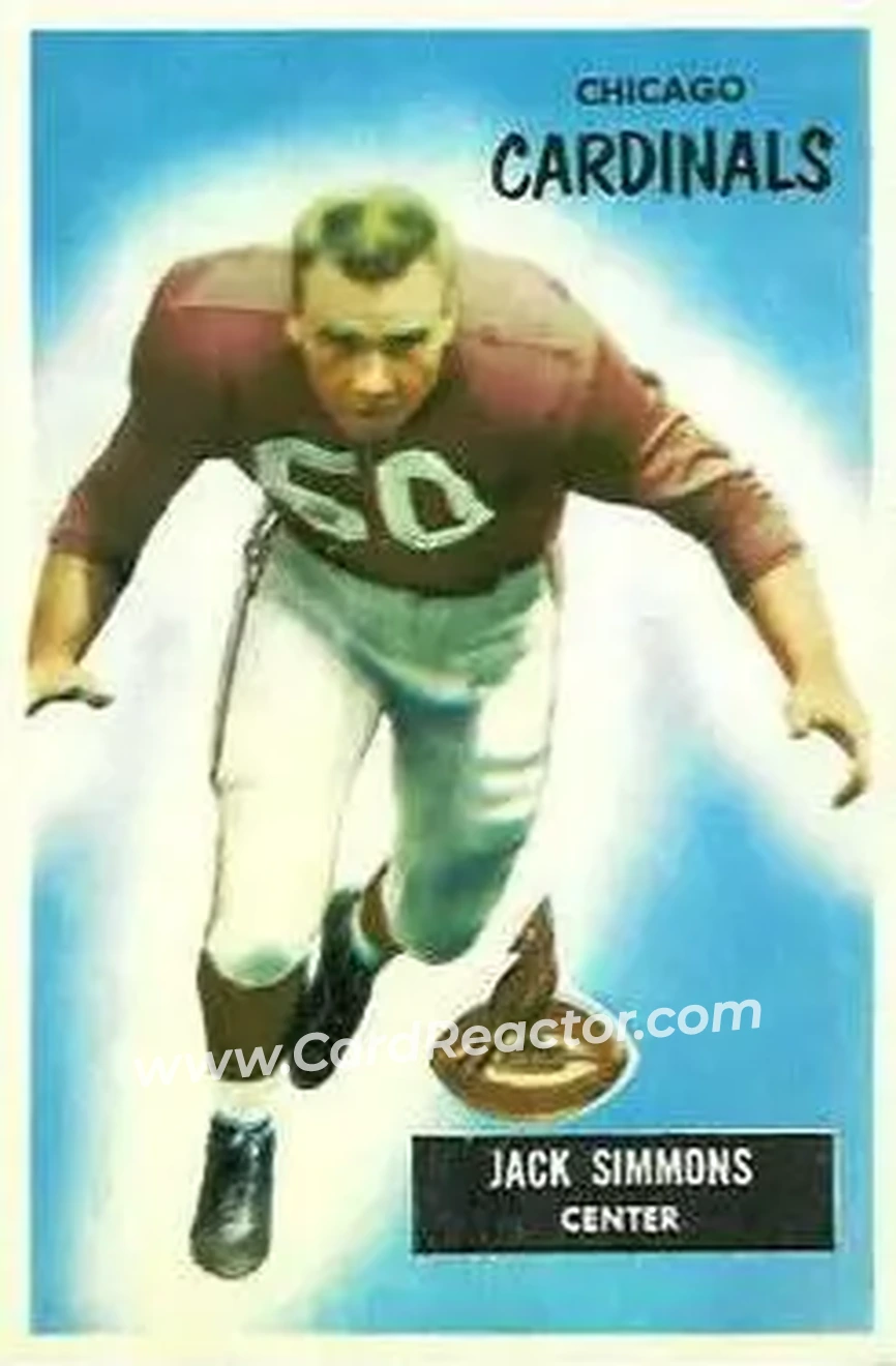 Front of Jack Simmons