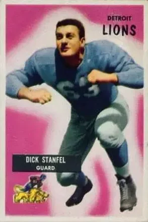 1955 Bowman #36 Dick Stanfel