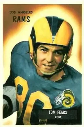 1955 Bowman #43 Tom Fears