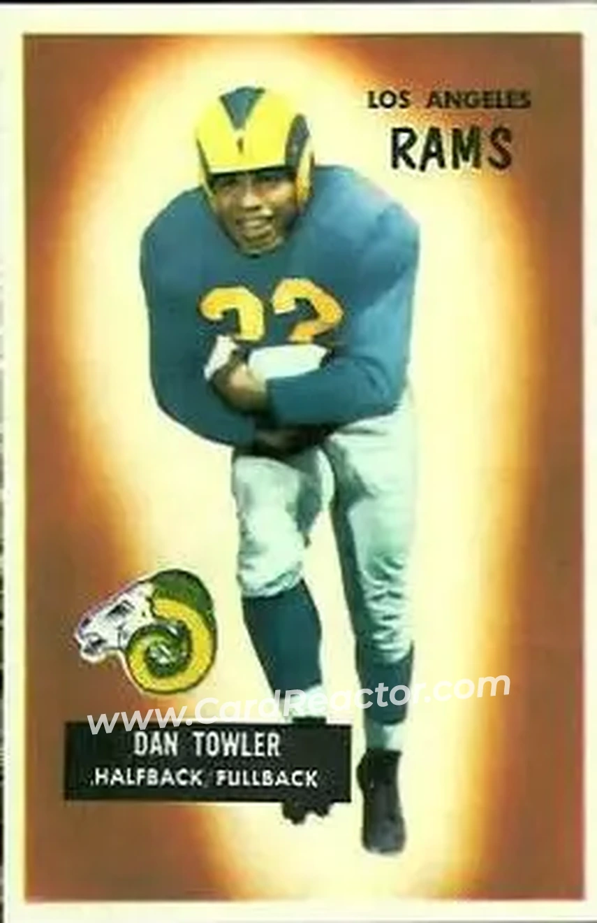 Front of Dan Towler