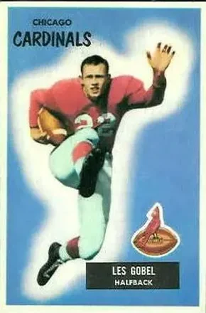 1955 Bowman #50 Les Goble