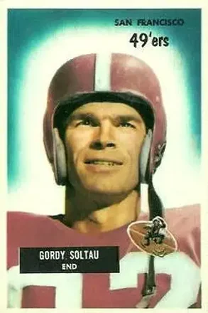1955 Bowman #66 Gordy Soltau
