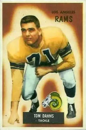 1955 Bowman #69 Tom Dahms