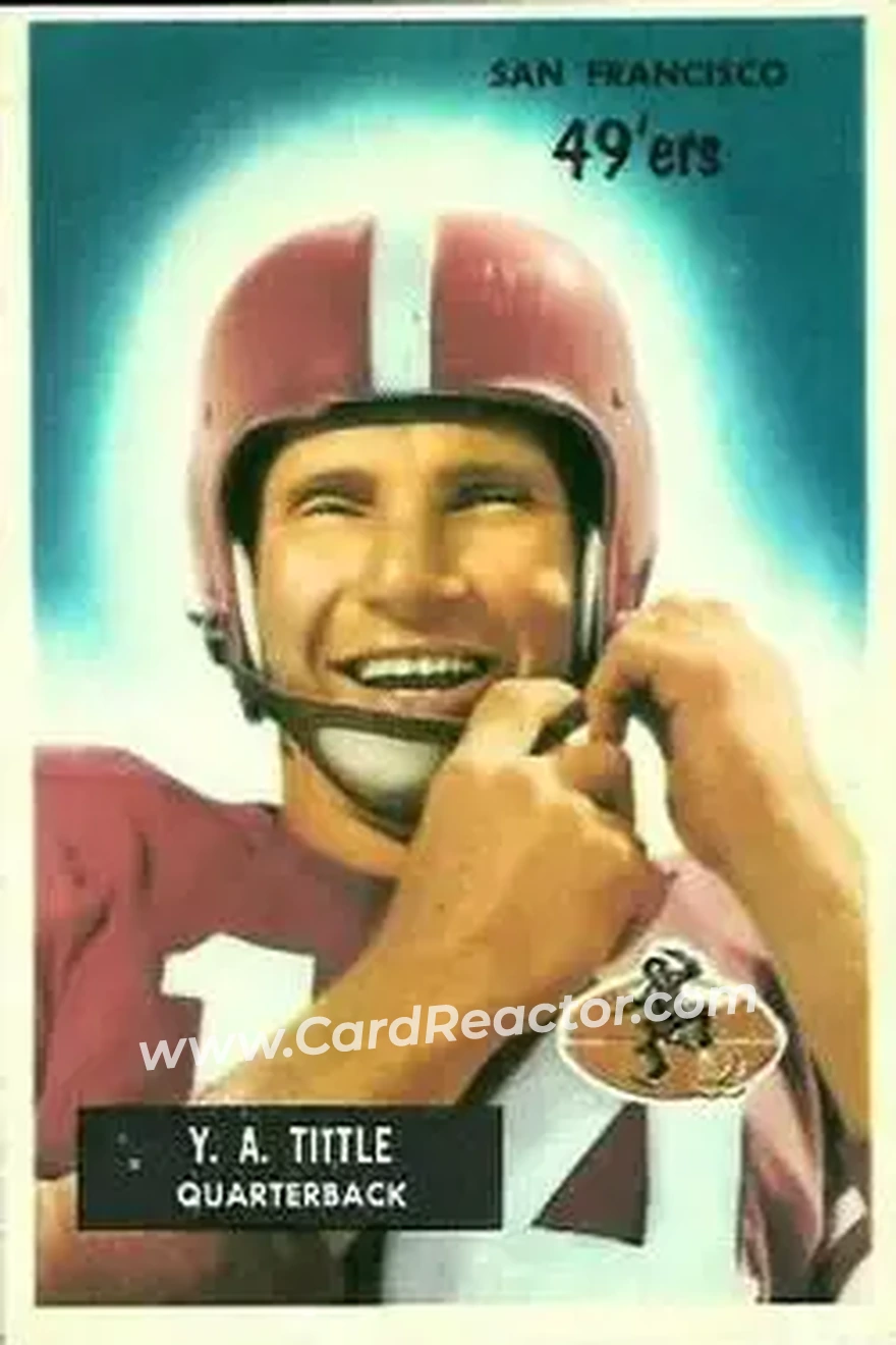 Front of Y.A. Tittle