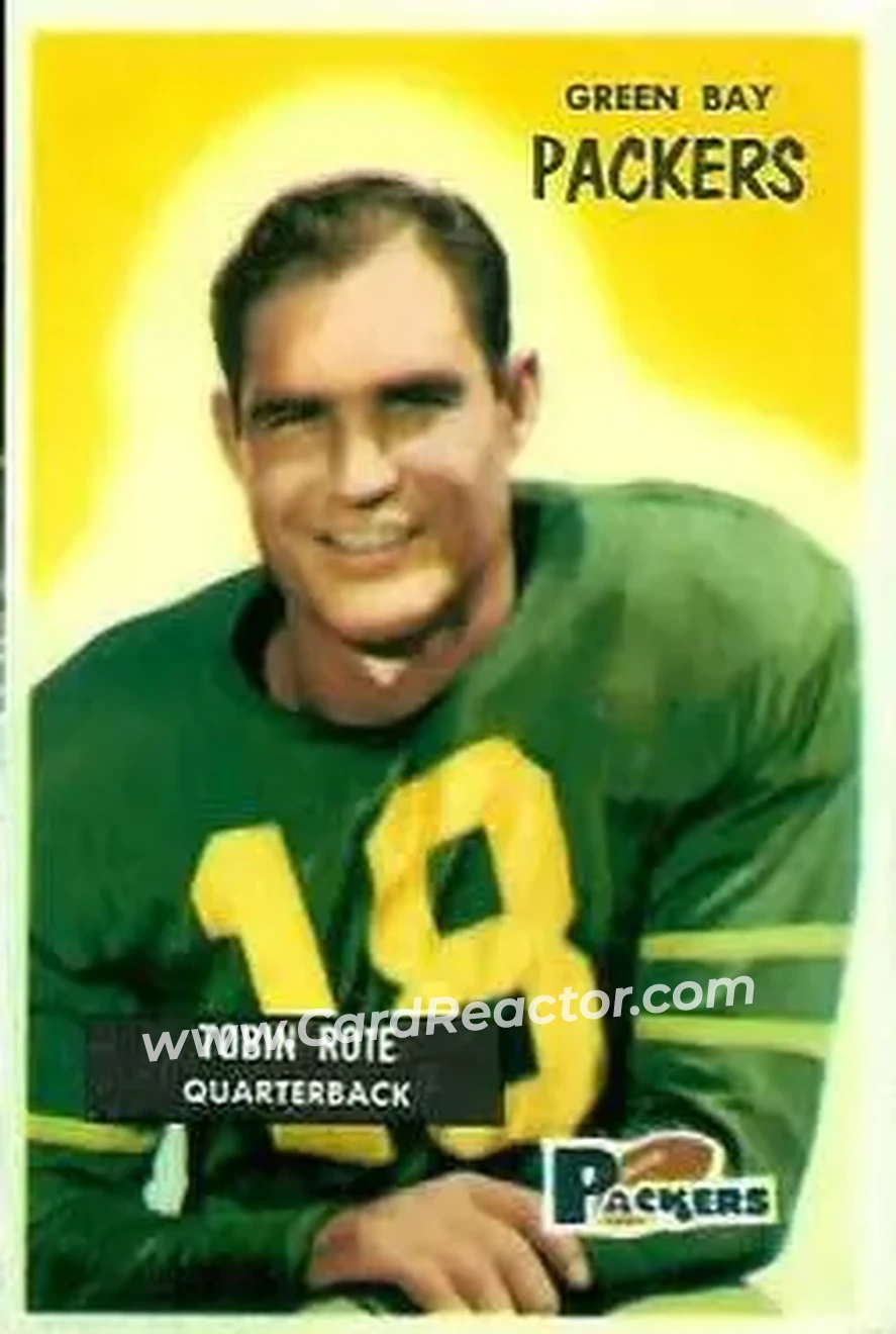 Front of Tobin Rote