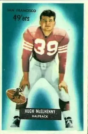 1955 Bowman #75 Hugh McElhenny